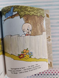 Vintage 1987 1st Printing Bugs Bunny & the Pink Flamingos Little Golden Book Hardcover