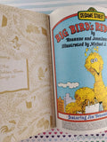 Vintage 1977 Sesame Street: Big Bird's Red Book Little Golden Book Hardcover