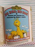 Vintage 1977 Sesame Street: Big Bird's Red Book Little Golden Book Hardcover