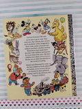 Vintage 1977 Sesame Street: Big Bird's Red Book Little Golden Book Hardcover