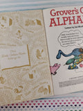 Vintage 1978 Sesame Street: Grover's Own Alphabet Little Golden Book Hardcover