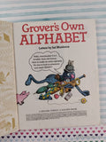 Vintage 1978 Sesame Street: Grover's Own Alphabet Little Golden Book Hardcover