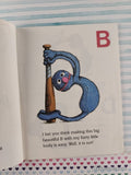 Vintage 1978 Sesame Street: Grover's Own Alphabet Little Golden Book Hardcover