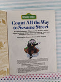 Vintage 1985 Count All the Way to Sesame Street Little Golden Book Hardcover