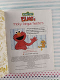 2016 Sesame Street: Elmo's Tricky Tongue Twisters Little Golden Book Hardcover
