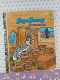 Vintage 1992 Bugs Bunny: Stowaway Little Golden Book Hardcover