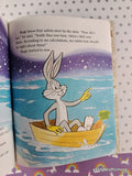 Vintage 1985 Bugs Bunny: Marooned! Little Golden Book Hardcover