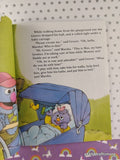 Vintage 1993 Sesame Street: Grover Takes Care of Baby Little Golden Book Hardcover