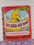 Vintage 1977 Sesame Street: Big Bird's Red Book Little Golden Book Hardcover