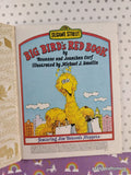 Vintage 1977 Sesame Street: Big Bird's Red Book Little Golden Book Hardcover