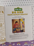 Vintage 1993 Sesame Street: Big Bird Visits Navajo Country Little Golden Book Hardcover