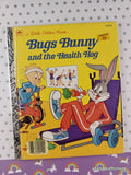 Vintage 1986 1st Printing Bugs Bunny & the Health Hog Little Golden Book Hardcover