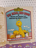 Vintage 1977 Sesame Street: Big Bird's Red Book Little Golden Book Hardcover