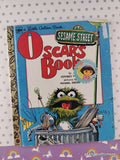 Vintage 1979 11th Printing Sesame Street: Oscar's Book Little Golden Book Hardcover