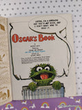 Vintage 1979 11th Printing Sesame Street: Oscar's Book Little Golden Book Hardcover