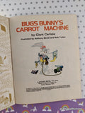 Vintage 1971 Bugs Bunny's Carrot Machine Little Golden Book Hardcover