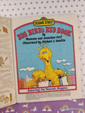 Vintage 1979 5th Printing Sesame Street: Big Bird's Red Book Little Golden Book Hardcover