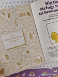 Vintage 1985 Big Bird Brings Spring to Sesame Street Little Golden Book Hardcover