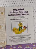 Vintage 1985 Big Bird Brings Spring to Sesame Street Little Golden Book Hardcover
