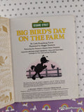 Vintage 1985 Sesame Street: Big Bird's Day on the Farm Little Golden Book Hardcover