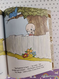 Vintage 1987 1st Printing Bugs Bunny & the Pink Flamingos Little Golden Book Hardcover