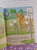 Vintage 1985 1st Printing Sesame Street: Big Bird's Day on the Farm Little Golden Book Hardcover
