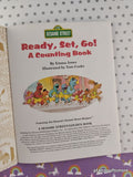 Vintage 1995 Sesame Street: Ready, Set, Go! A Counting Book Little Golden Book Hardcover
