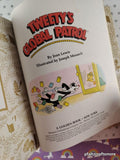 Vintage 1994 Tweety's Global Patrol Little Golden Book Hardcover, Like New