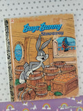 Vintage 1991 Bugs Bunny: Stowaway Little Golden Book Hardcover