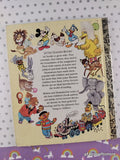 Vintage 1987 Sesame Street: Grover Takes Care of Baby Little Golden Book Hardcover