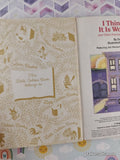 Vintage 1984 Sesame Street: I Think That It Is Wonderful Little Golden Book Hardcover