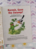 Vintage 1992 Kermit, Save the Swamp! Little Golden Book Hardcover