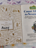Vintage 1991 Count All the Way to Sesame Street Little Golden Book Hardcover