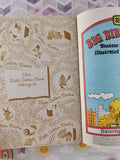 Vintage 1977 Sesame Street: Big Bird's Red Book Little Golden Book Hardcover