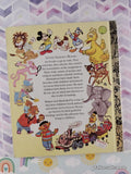 Vintage 1977 Sesame Street: Big Bird's Red Book Little Golden Book Hardcover