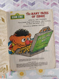 Vintage 1980 2nd Printing Sesame Street: The Many Faces of Ernie Little Golden Book Hardcover