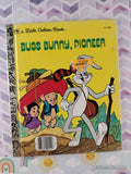 Vintage 1977 1st Printing Bugs Bunny, Pioneer Little Golden Book Hardcover