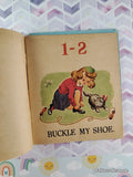 Vintage 1951 One Two Buckle My Shoe Whitman Tell-A-Tale Miniature Hardcover