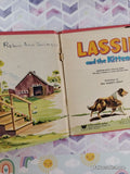 Vintage 1956 Lassie and the Kittens Whitman Tell-A-Tale Miniature Hardcover
