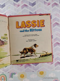 Vintage 1956 Lassie and the Kittens Whitman Tell-A-Tale Miniature Hardcover