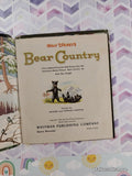 Vintage 1954 Disney's Bear Country Whitman Tell-A-Tale Miniature Hardcover