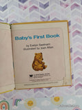 Vintage 1973 Baby's First Book Whitman Tell-A-Tale Miniature Hardcover