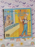 Vintage 1986A Sleep-Over Visit Big Little Golden Book Hardcover