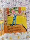 Vintage 1986A Sleep-Over Visit Big Little Golden Book Hardcover