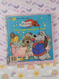 Vintage 1986 1st Printing Pound Puppies: The Puppy Nobody Wanted Big Little Golden Book Hardcover