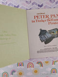 Vintage 1986 Disney's Peter Pan in Tinker Bell & the Pirates Big Little Golden Book Hardcover