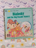 Vintage 1986 1st Printing Bialosky & the Big Parade Mystery Big Little Golden Book Hardcover