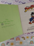 Vintage 1987 Disney's Duck Tales: The Road to Riches Big Little Golden Book Hardcover