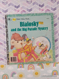 Vintage 1986 1st Printing Bialosky & the Big Parade Mystery Big Little Golden Book Hardcover