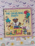 Vintage 1986 The Grab-Bag Party Big Little Golden Book Hardcover